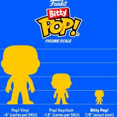 Set 4 figurine - Pop! Bitty - Game of Thrones: Tyrion Lannister, Cersei Lannister, The Hound + Mystery Pop!