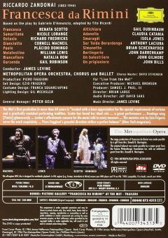 Riccardo Zandonai: Francesca Da Rimini [Metropolitan Opera 2007] (DVD)