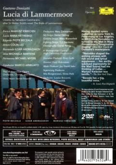 Donizetti: Lucia di Lammermoor - DVD