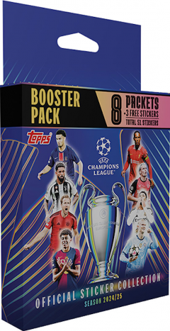Set 51 stickere - Topps UEFA Champions League Eco Pack (Season 2024/25)