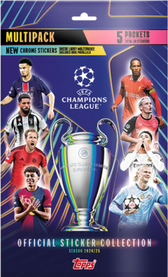 Set 30 stickere - Topps UEFA Champions League Multipack (Season 2024/25)