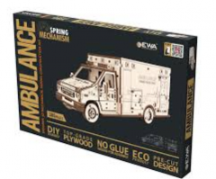 Puzzle 3D 368 piese - Ambulanta