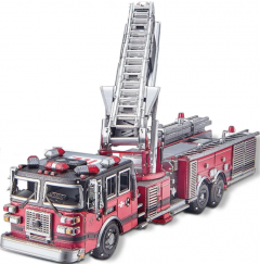 Puzzle 3D - Masina de pompieri, 354 piese