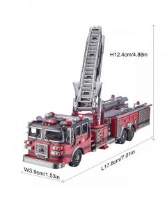 Puzzle 3D - Masina de pompieri, 354 piese