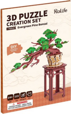 Puzzle 3D -  Bonsai Pin, 115 piese