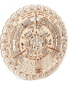 Puzzle 3D mecanic - Calendarul Maya, 73 piese