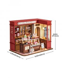 Puzzle 3D - Minicasuta Honey Dessert Talk, 242 piese