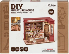 Puzzle 3D - Minicasuta Honey Dessert Talk, 242 piese