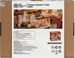 Puzzle 3D - Minicasuta Honey Dessert Talk, 242 piese
