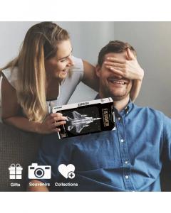 Puzzle 3D - Avionul de vanatoare F-15, 84 piese