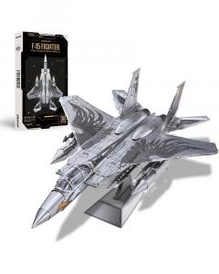 Puzzle 3D - Avionul de vanatoare F-15, 84 piese