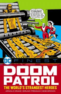 Coperta cărții DC Finest: Doom Patrol: The World's Strangest Heroes