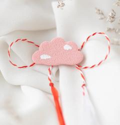 Martisor - Brosa Norisor Pufos - Roz