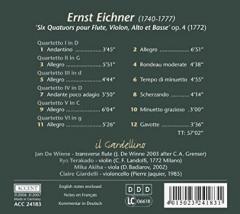 Ernst Eichner - Flute Quartets op.4