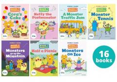 Coperta cărții Stories for Maths: Picture books to reinforce maths learning Y1/P2 (16 book pack)