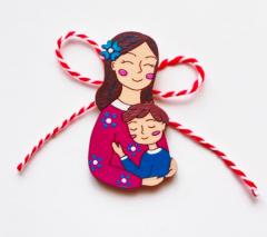 Martisor - Brosa Mama si fiul