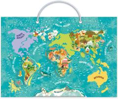 Puzzle magnetic 36 piese - Lumea Animalelor