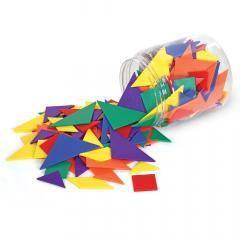 Jucarie educativa - Tangram in 6 culori