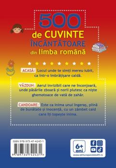 500 de cuvinte incantatoare din limba romana
