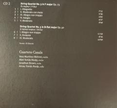 Complete String Quartets