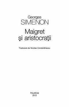 Maigret si aristocratii