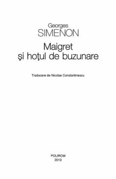 Maigret si hotul de buzunare