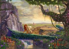 Puzzle 6000 de piese - Thomas Kinkade - Diseny The Lion King Return to Pride Rock