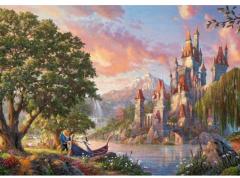 Puzzle 3000 de piese - Thomas Kinkade - Disney Belle's Magical World