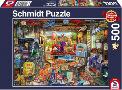 Puzzle - Piata de vechituri in garaj, 500 piese