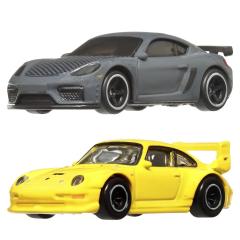 Set 2 Masinute Metalice - Porsche 993 GT2 si Porsche 718 Cayman GT4