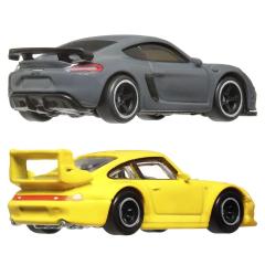 Set 2 Masinute Metalice - Porsche 993 GT2 si Porsche 718 Cayman GT4