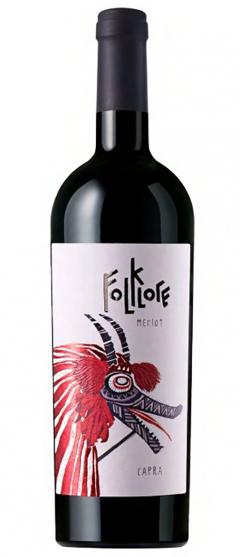 Vin rosu - Folklore Capra, Merlot