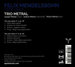 Mendelssohn: Piano Trios