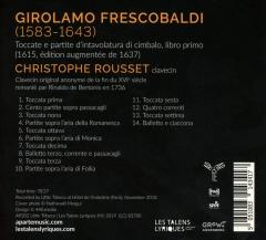 Frescobaldi: Toccate E Partite D'intavolatura Di Cimbalo