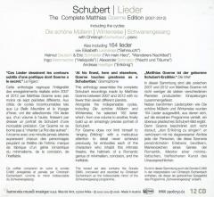 Schubert: The Complete Matthias Goerne Lieder Edition (12 CD Box Set)