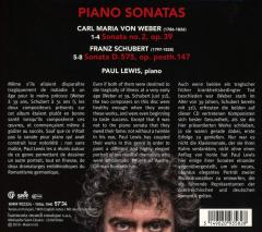 Weber, Schubert: Sonatas