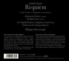 Gabriel Faure: Requiem / Cesar Franck: Symphonie En Re Mineur