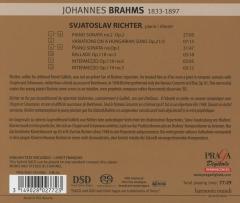 Johannes Brahms: Piano Works - Svjatoslav Richter - SACD