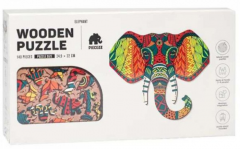 Puzzle 140 piese - Elefant