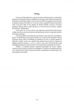 Mici piese romanesti pentru vioara cu acompaniament de pian - Caietul III