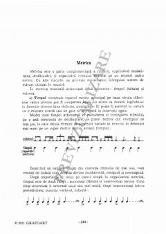 Teorie si solfegiu - manual pentru clasa a XII-a