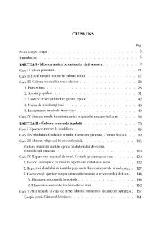 Contributii la istoria muzicii romanesti