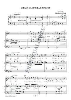 12 Cantece pentru voce si pian