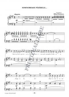 12 Cantece pentru voce si pian