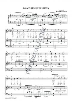 12 Cantece pentru voce si pian