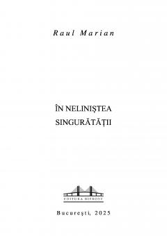 In nelinistea singuratatii