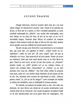 In nelinistea singuratatii