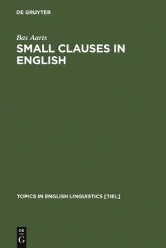 Coperta cărții Small Clauses in English