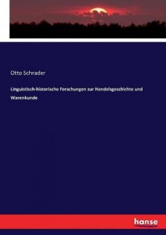 Coperta cărții Linguistisch-historische Forschungen zur Handelsgeschichte und Warenkunde