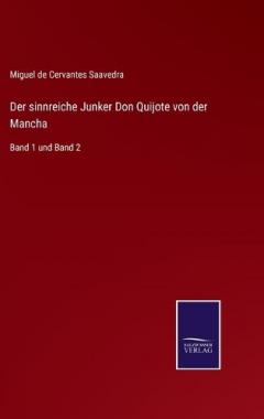 Coperta cărții sinnreiche Junker Don Quijote von der Mancha